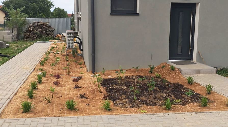 Mulch-Böschungsmatten