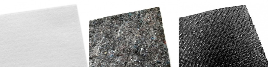 Weitere Geokunststoffe: Geotextilien